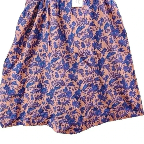 Universal Thread Dress Women's Sleeveless Shift Pink Floral Linen XL NWT - Picture 5 of 11